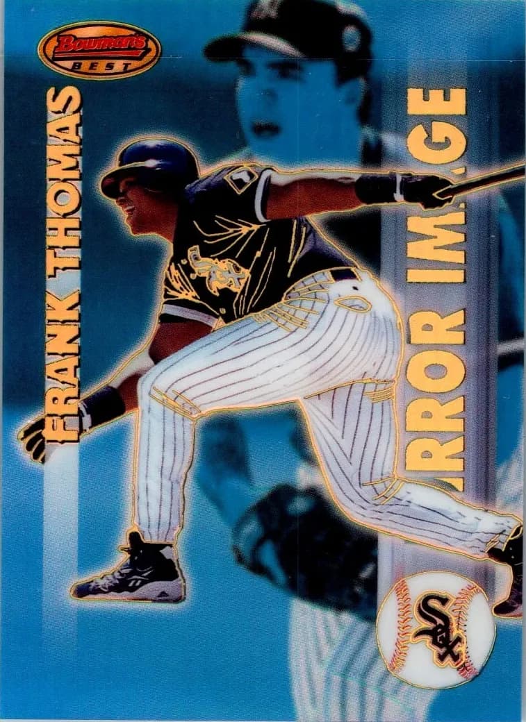 Frank Thomas / Nick Johnson 1999 bowman Bowman's Best