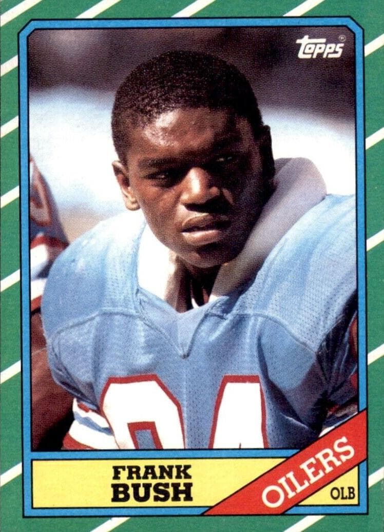 Frank Bush trading card