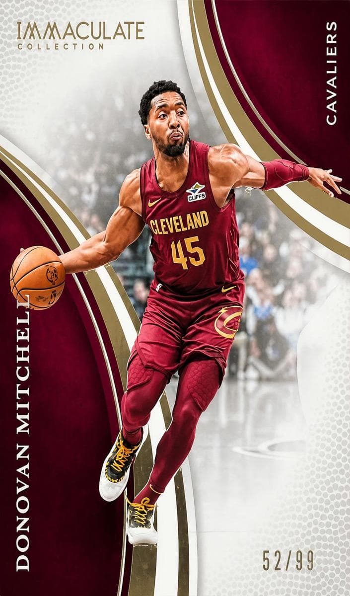 Donovan Mitchell 2024 panini Panini Immaculate Collection