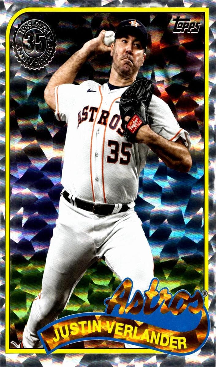 Justin Verlander 2024 topps Topps