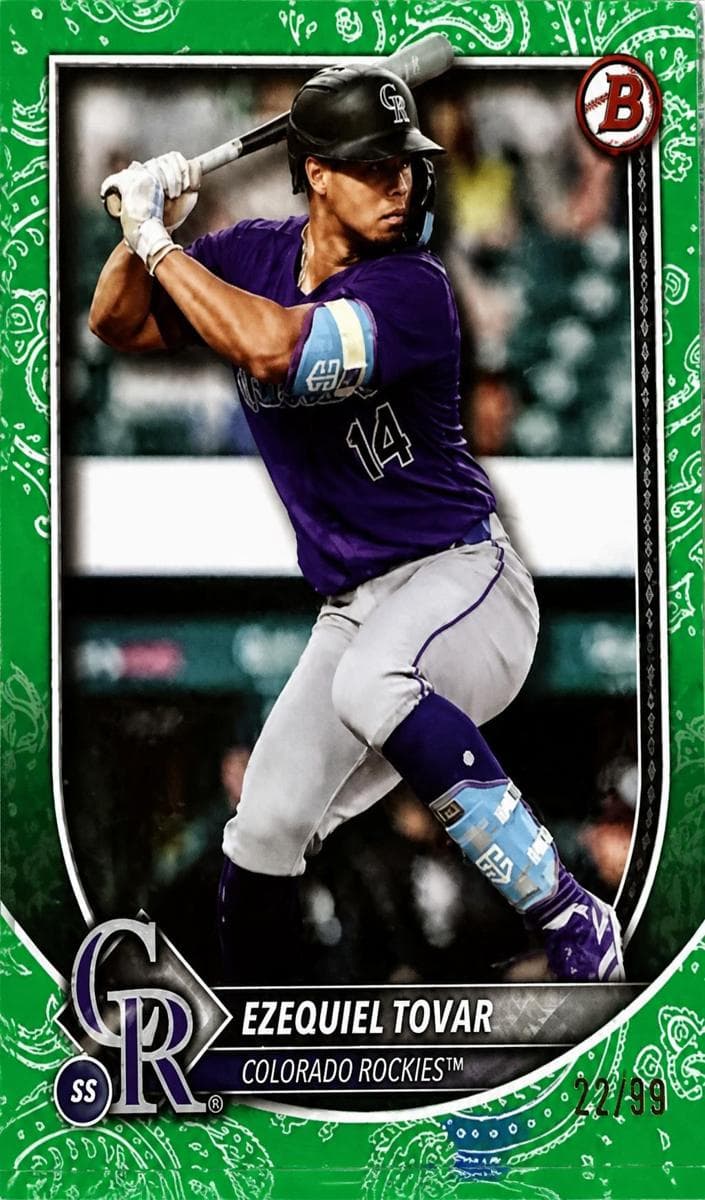 Ezequiel Tovar 2025 bowman Bowman