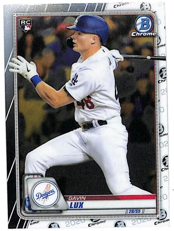 Gavin Lux 2020 bowman Bowman Chrome