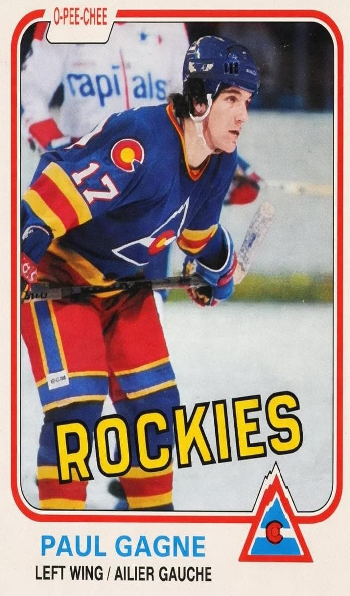 Paul Gagne 1981 topps O-Pee-Chee