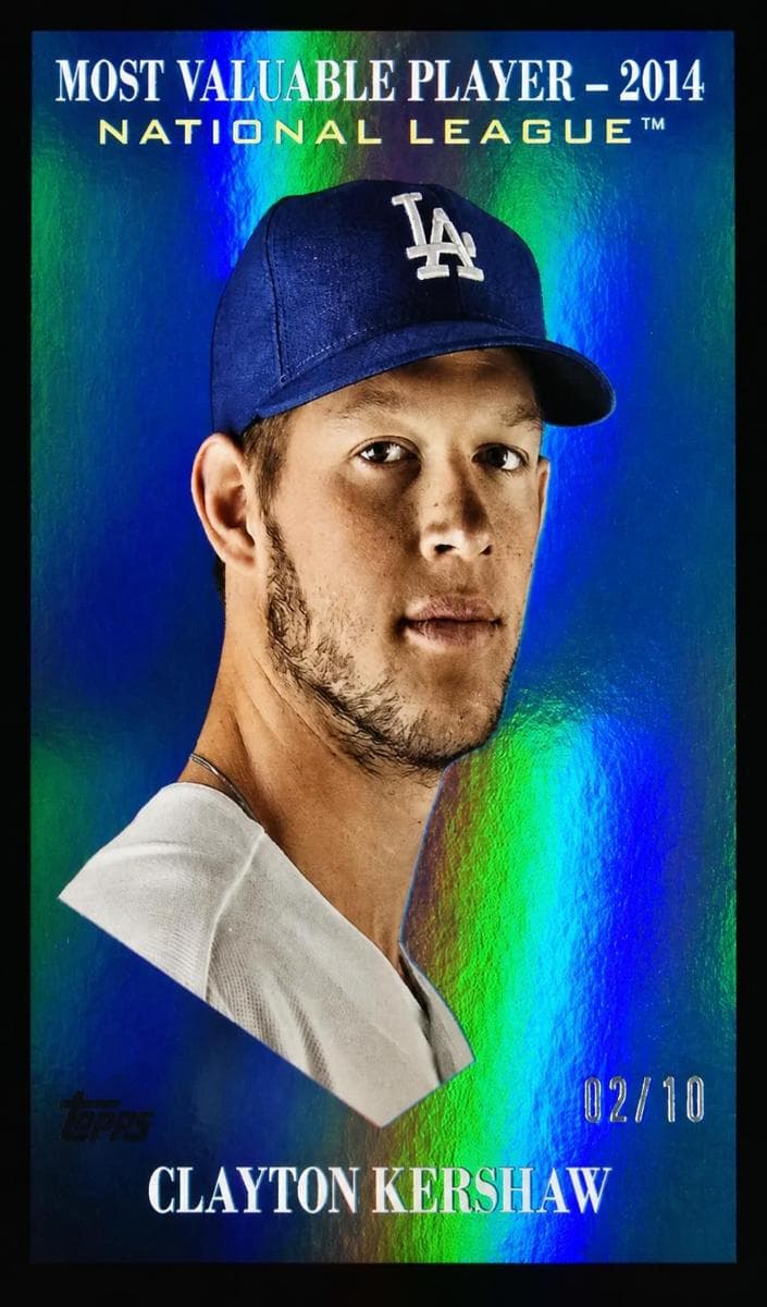 Clayton Kershaw 2025 topps Topps Update