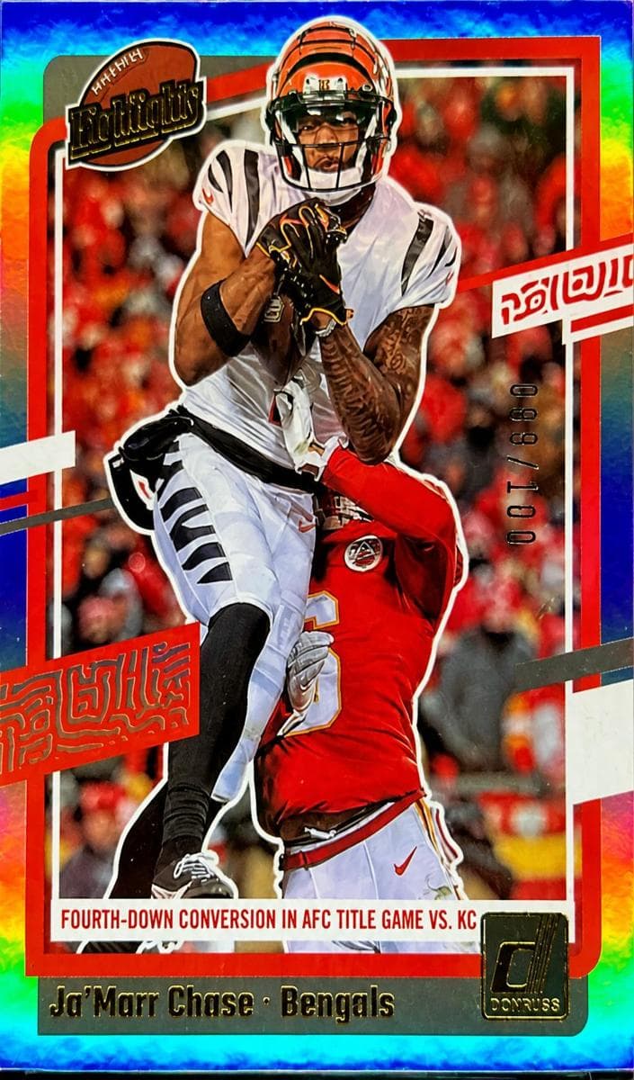 Ja'Marr Chase 2023 panini Panini Donruss