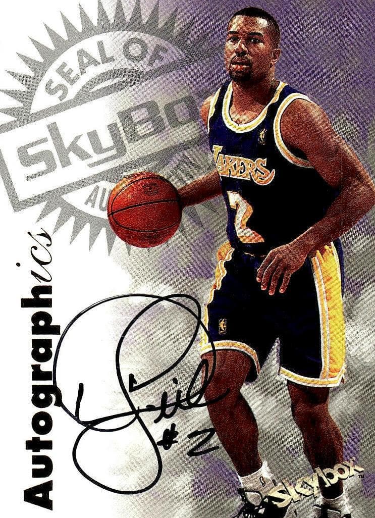 Derek Fisher 1997 fleer