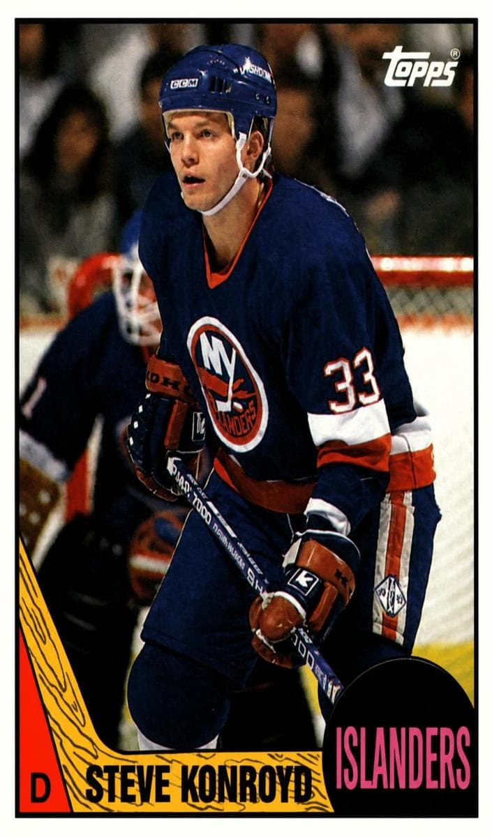Steve Konroyd trading card