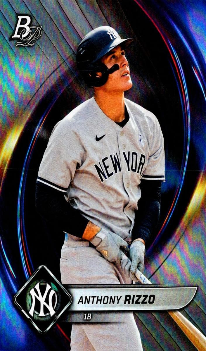 Anthony Rizzo 2022 bowman Bowman Platinum