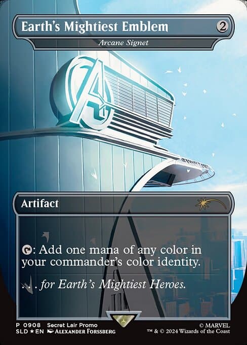Arcane Signet 2019 Magic: The Gathering Secret Lair Drop Foil