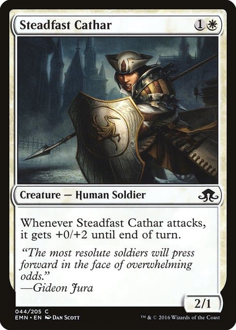 Steadfast Cathar 2016 Magic: The Gathering Eldritch Moon