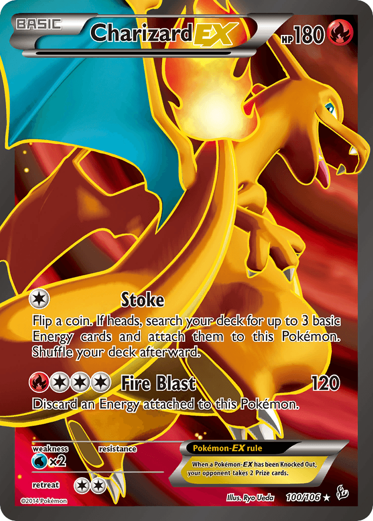 Charizard EX #100
