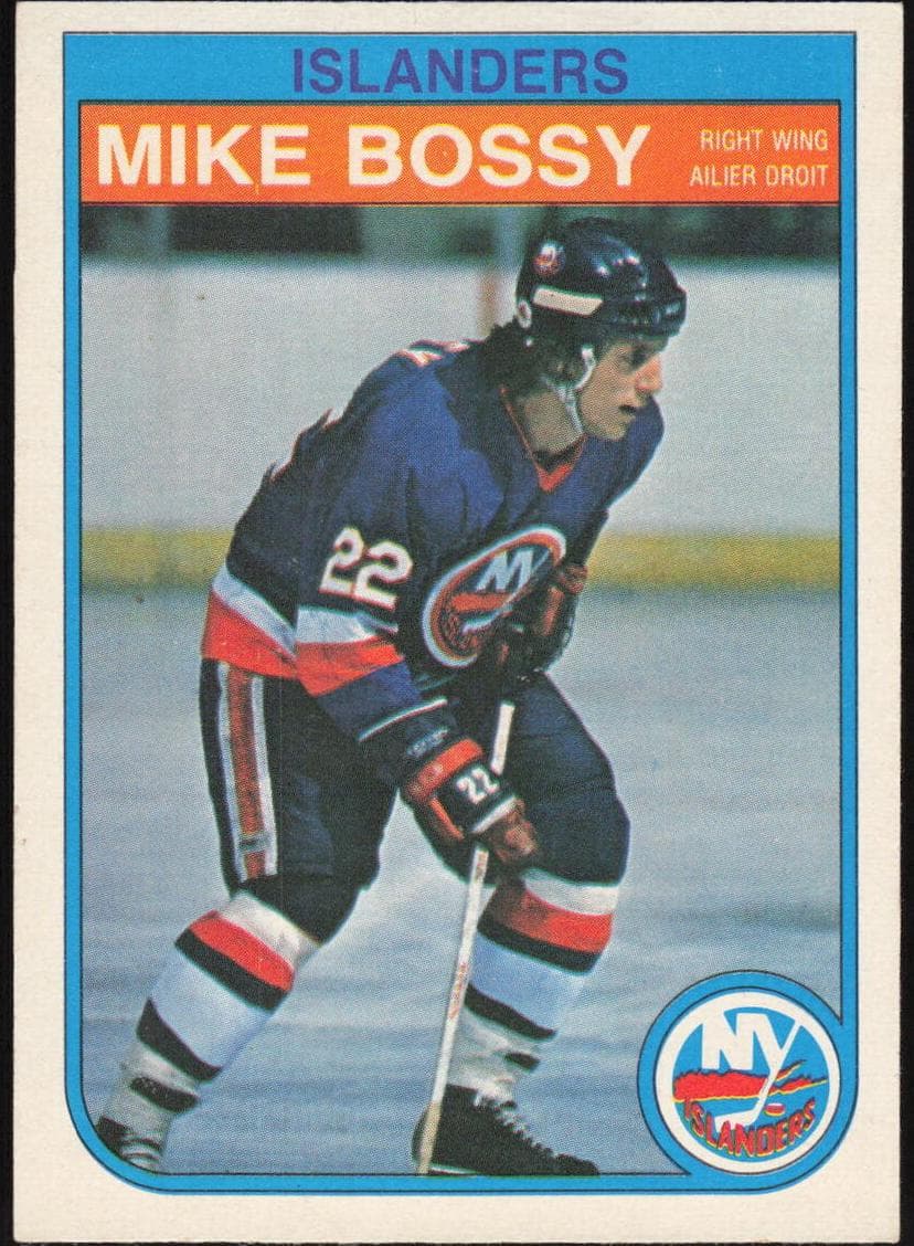 Mike Bossy 1982 topps O-Pee-Chee