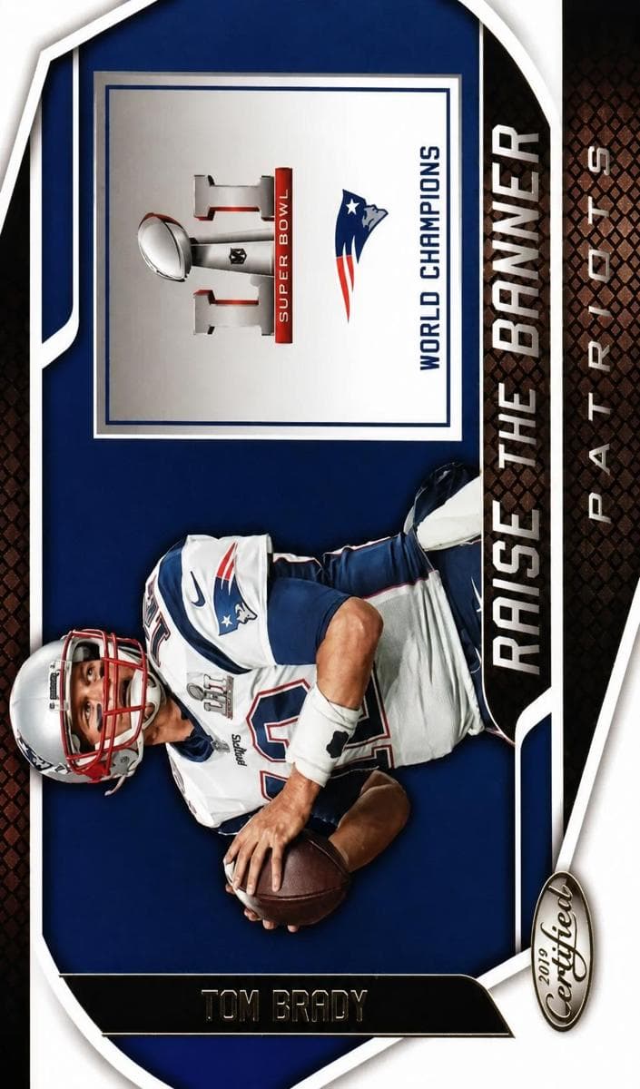 Tom Brady 2019 panini
