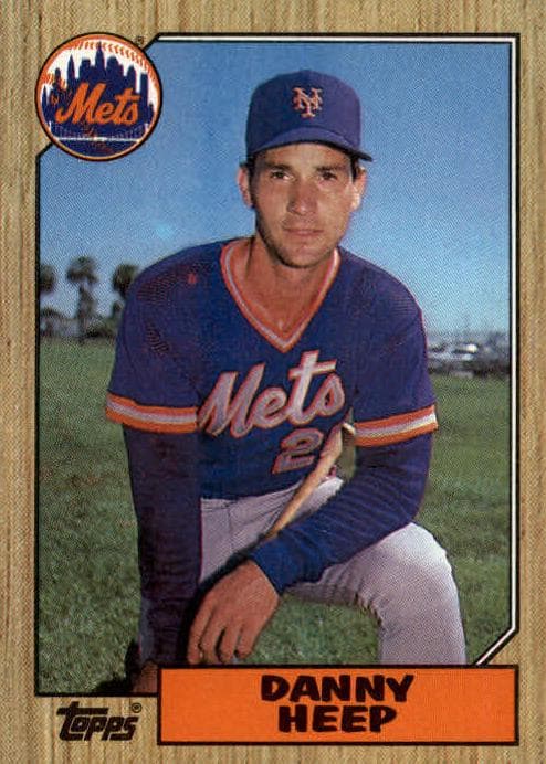 Danny Heep trading card
