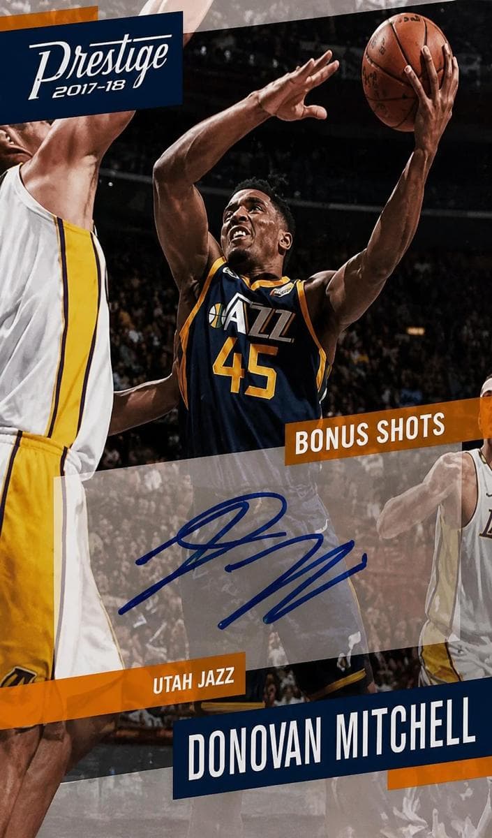 Donovan Mitchell 2017 panini Prestige