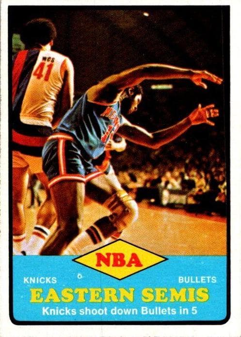 NBA Eastern Semis 1973 topps Topps