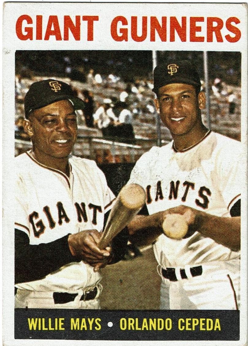 Giant Gunners (Willie Mays / Orlando Cepeda) #306