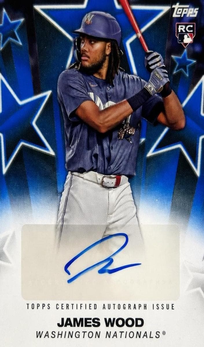James Wood 2025 topps Topps