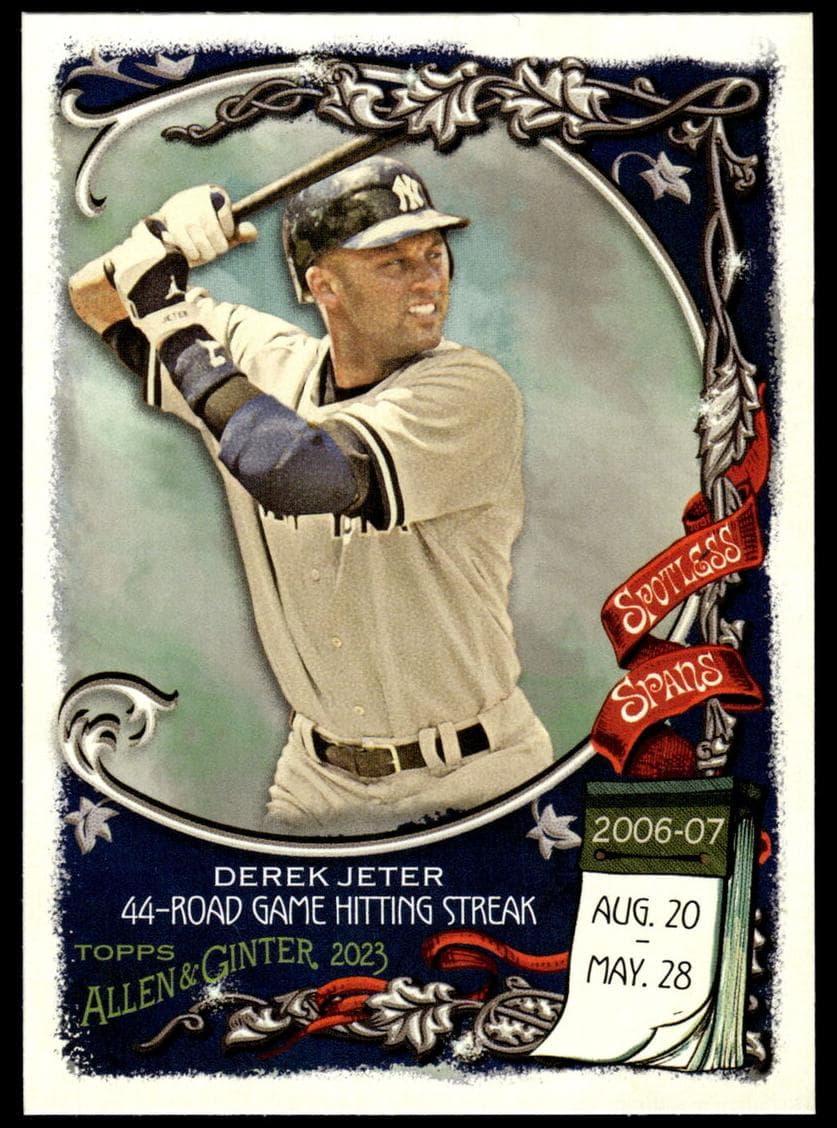 Derek Jeter 2023 topps Topps Allen & Ginter
