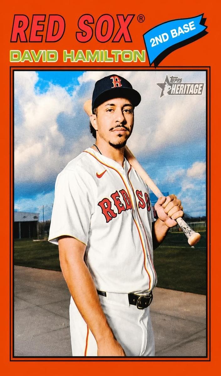 David Hamilton 2026 topps Topps Heritage