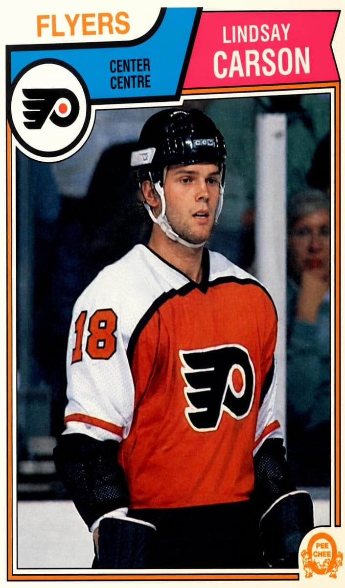 Lindsay Carson trading card