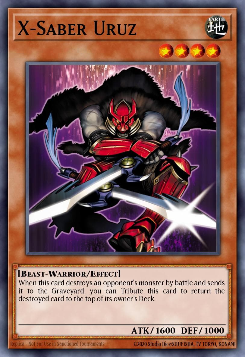 X-Saber Uruz #HA01-EN012
