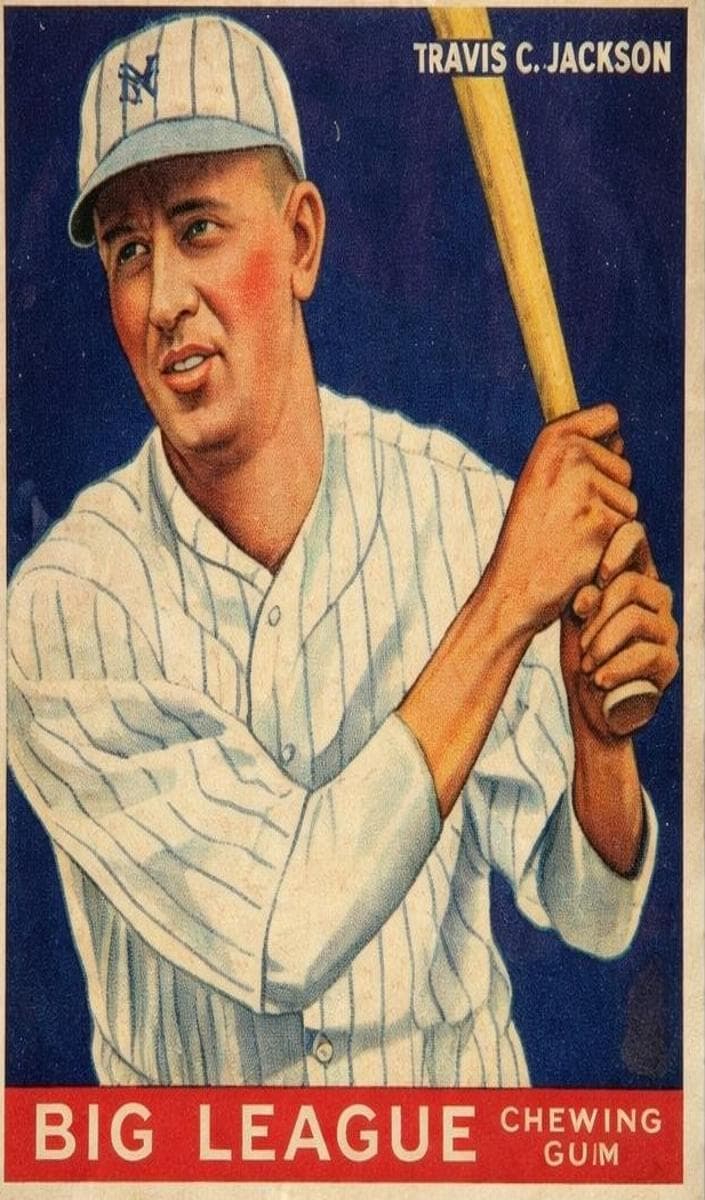 Travis Jackson 1933 unknown
