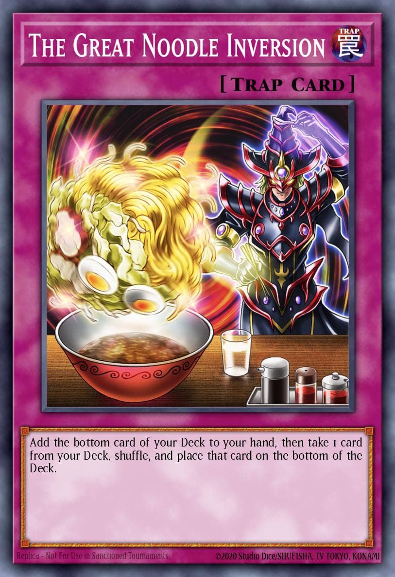 The Great Noodle Inversion 2022 Yu-Gi-Oh! Japanese Darkwing Blast