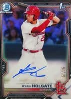 Ryan Holgate 2021 bowman Bowman Draft