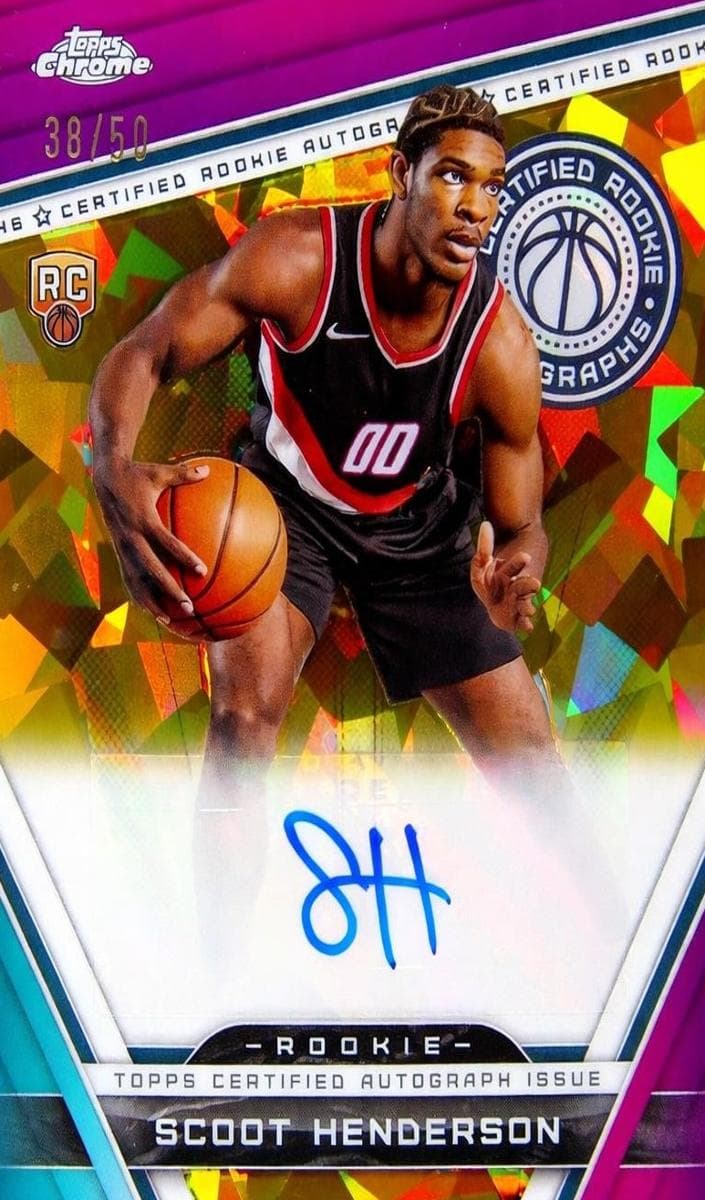 Scoot Henderson 2023 topps