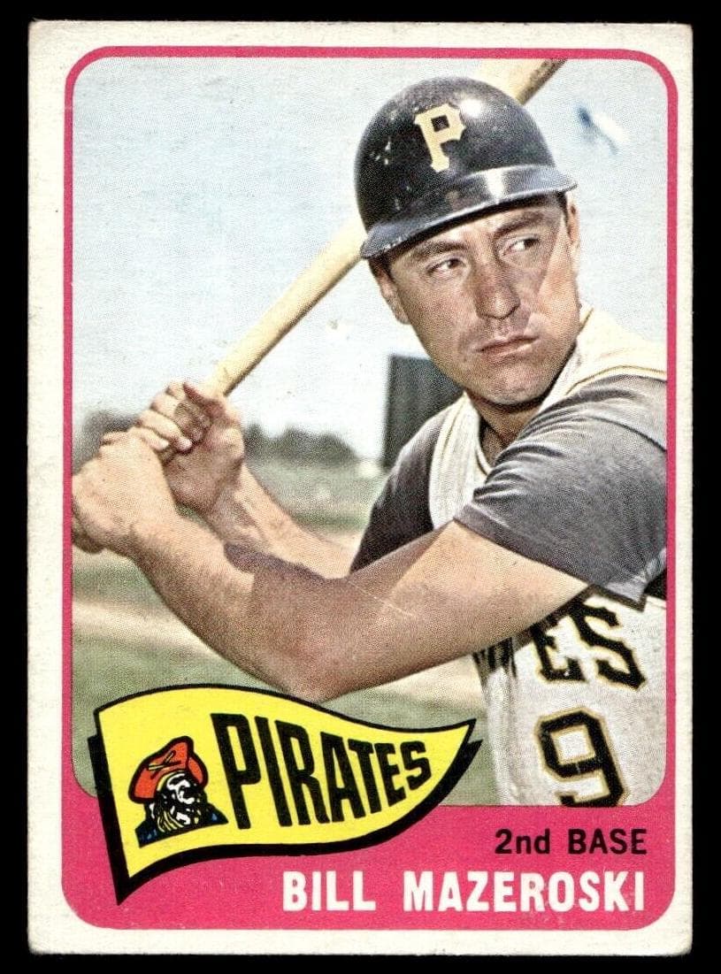 Bill Mazeroski 1965 topps Topps
