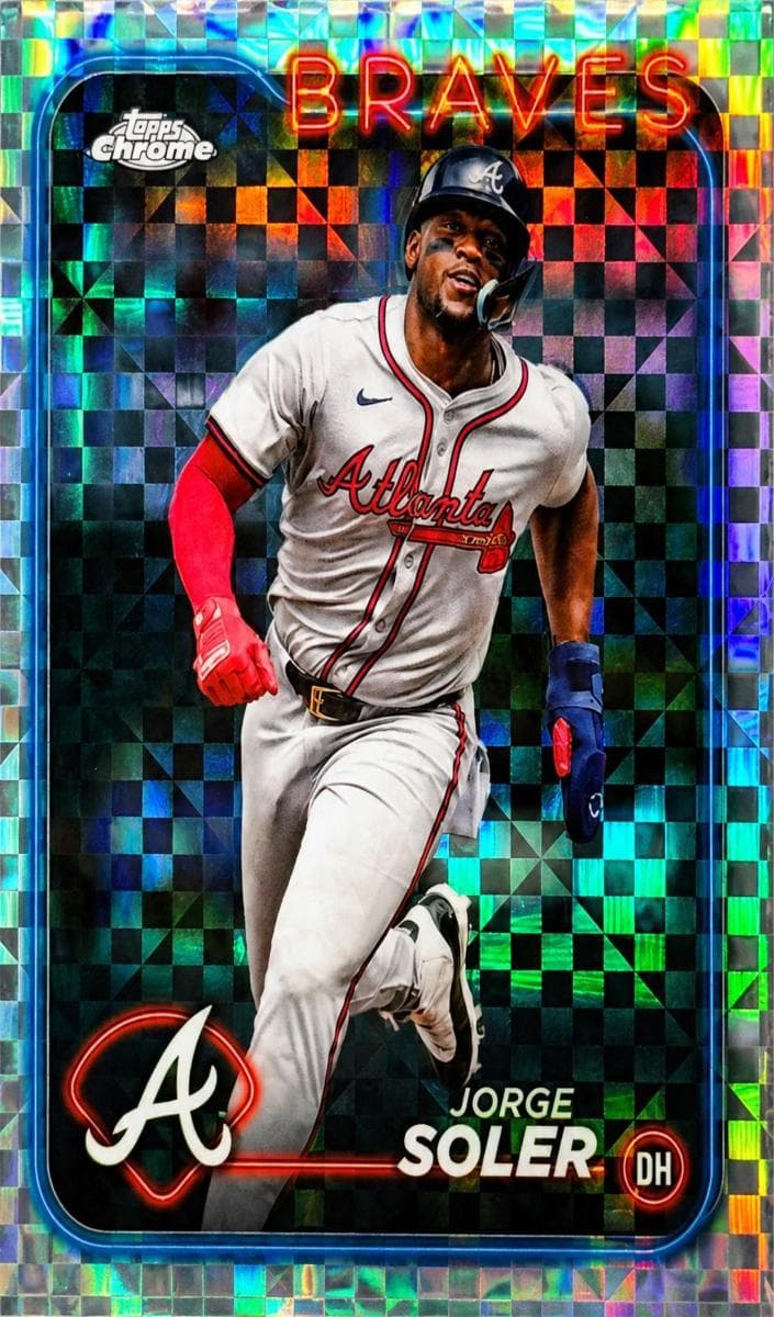 Jorge Soler 2024 topps Topps Chrome Update