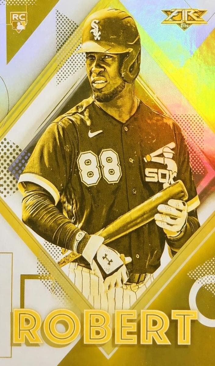 Luis Robert 2020 topps Fire