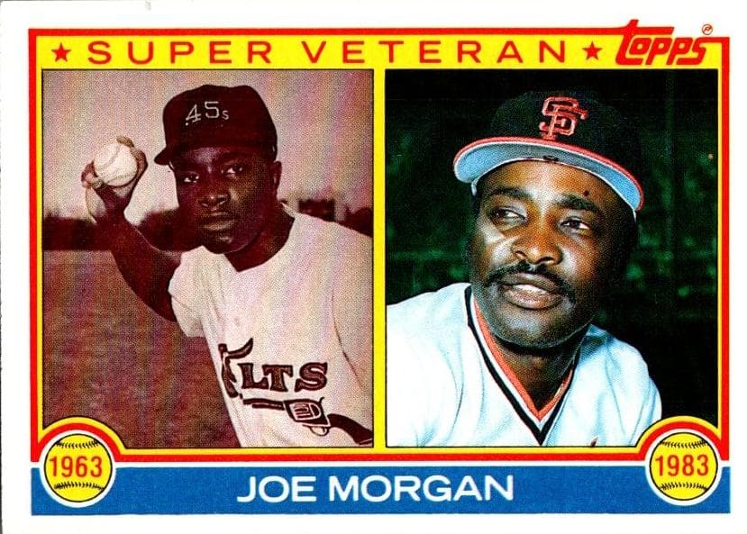 Joe Morgan 1983 topps Topps