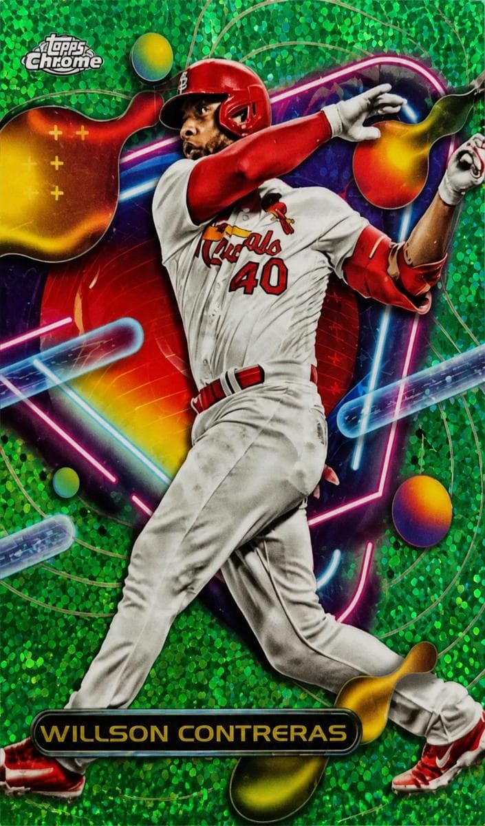 Willson Contreras 2023 topps Topps Cosmic Chrome
