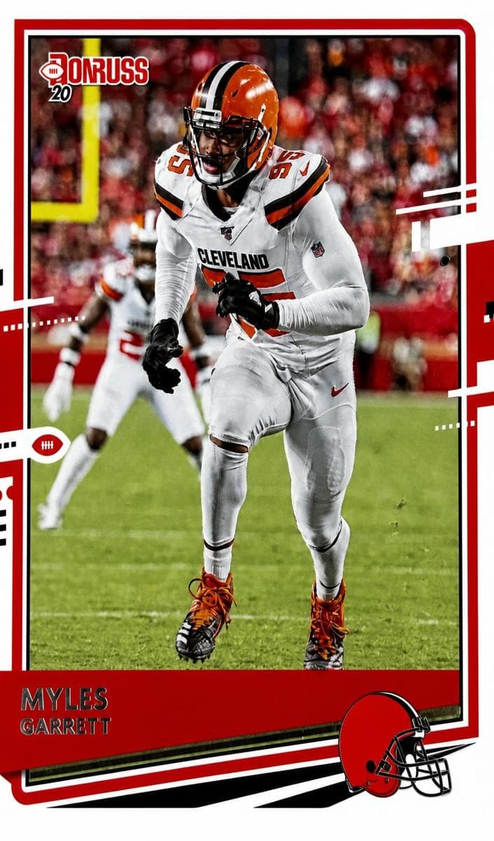 Myles Garrett 2020 panini Panini Donruss