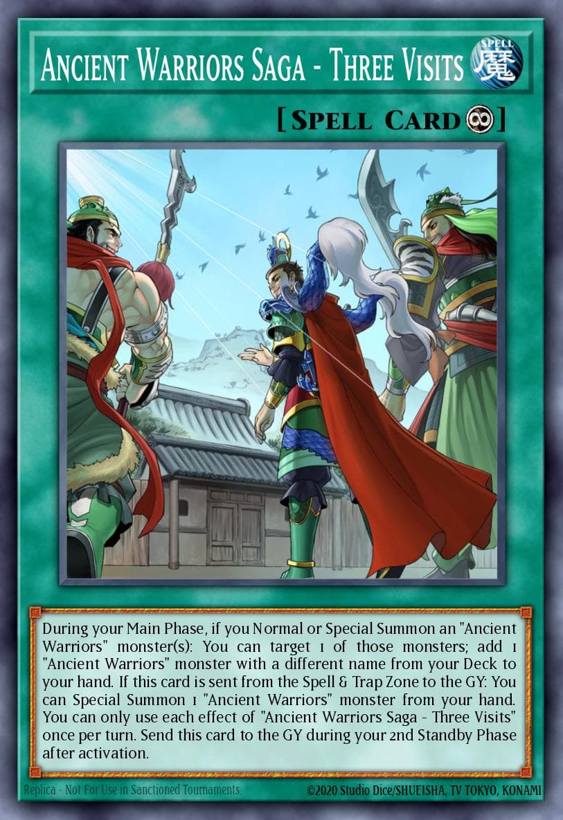 Ancient Warriors Saga - Three Visits #IGAS-EN055