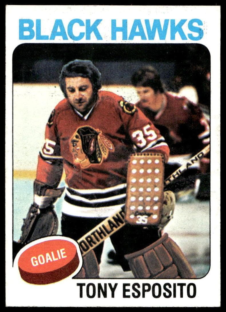 Tony Esposito 1975 topps Topps