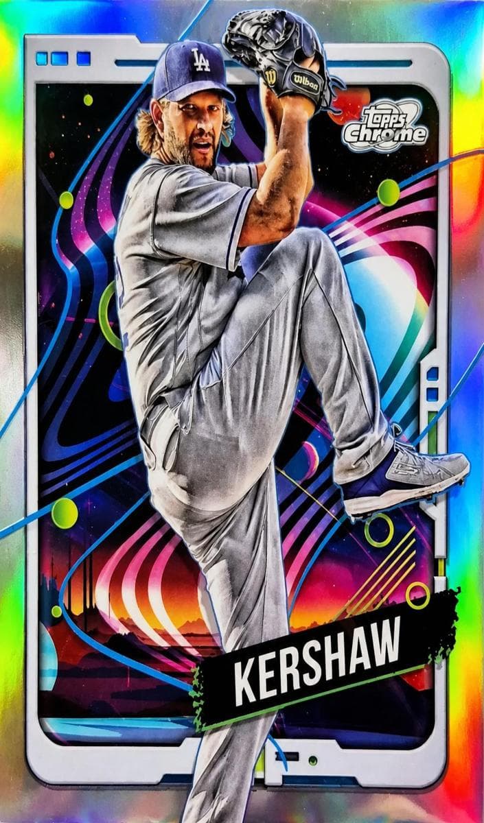 Clayton Kershaw 2024 topps Topps Cosmic Chrome