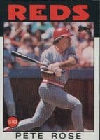 Pete Rose trading card