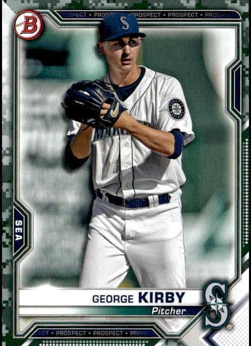 George Kirby 2021 bowman Bowman