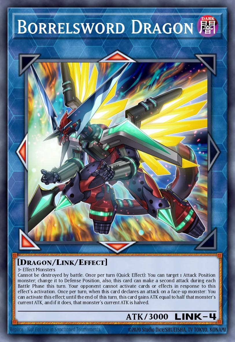 Borrelsword Dragon 2018 Yu-Gi-Oh!