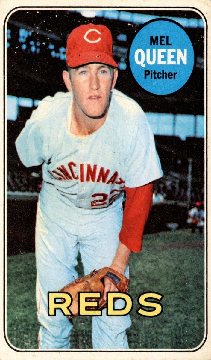 Mel Queen 1969 topps O-Pee-Chee