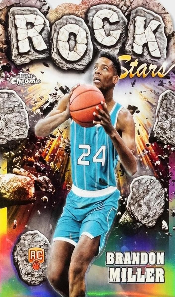 Brandon Miller 2023 topps Topps Chrome