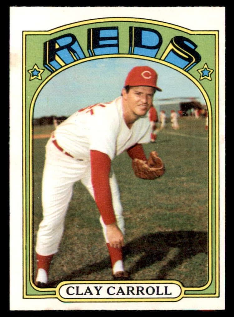 Clay Carroll 1972 topps O-Pee-Chee