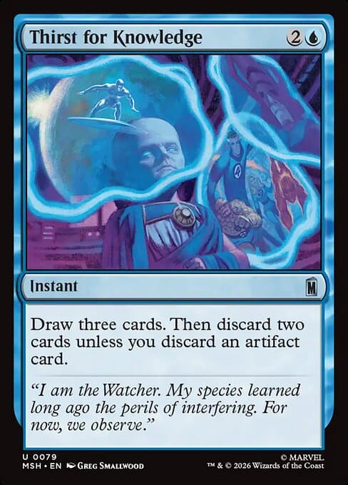 Thirst for Knowledge 2003 Magic: The Gathering Mirrodin
