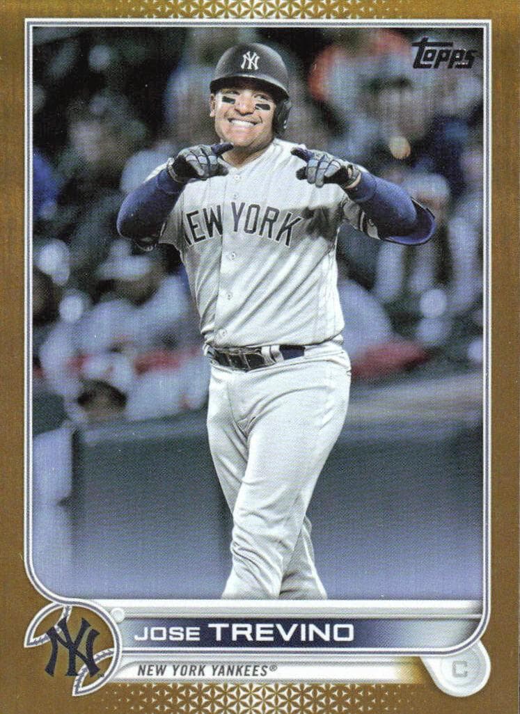 Jose Trevino 2022 topps Topps Update