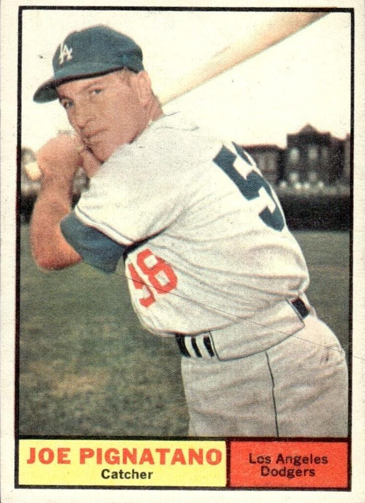 Joe Pignatano 1961 topps Topps