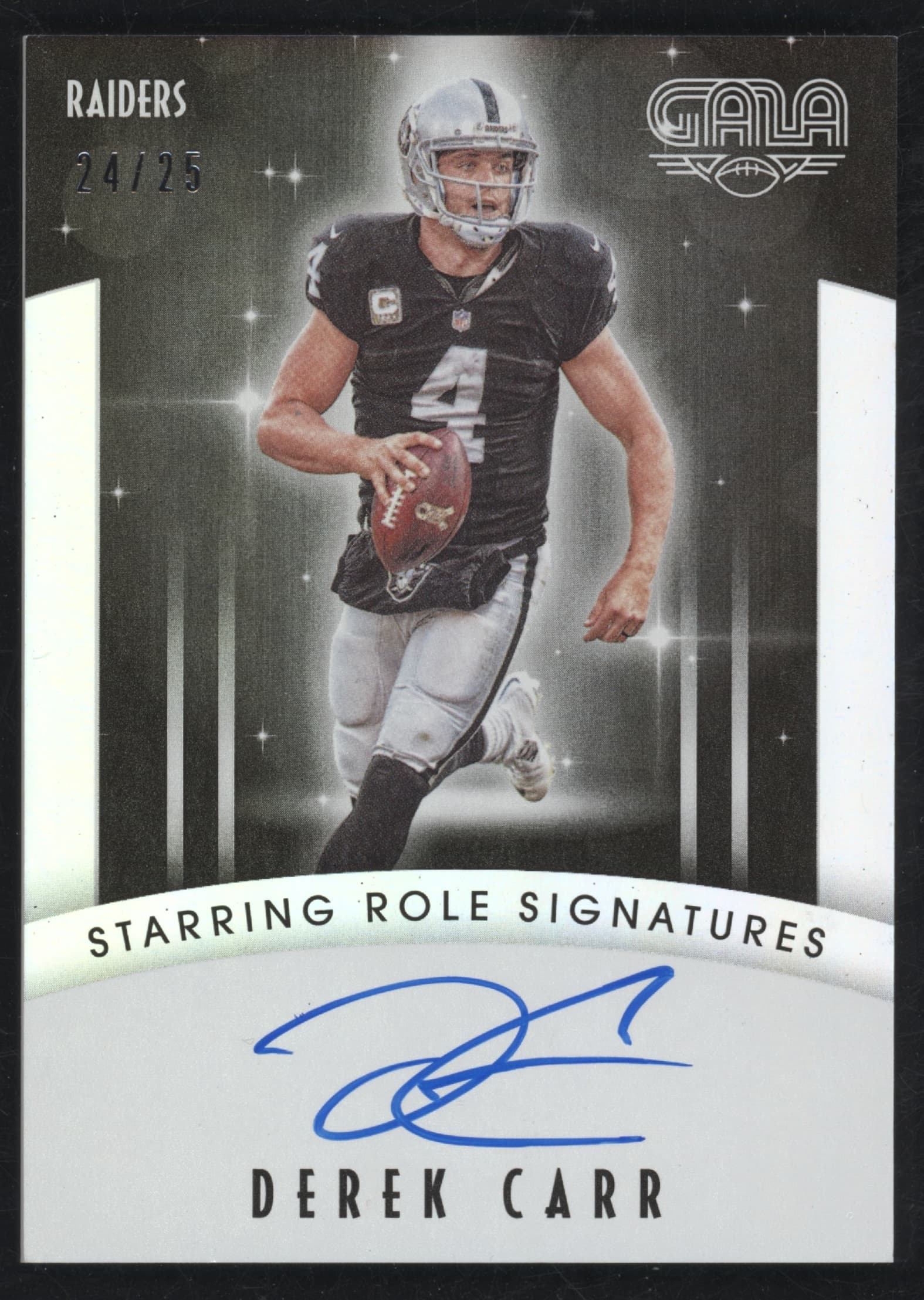 Derek Carr 2016 panini Panini Gala