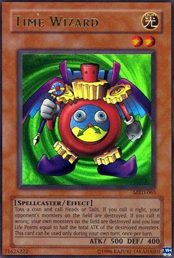 Time Wizard 2002 Yu-Gi-Oh! Metal Raiders 1st Edition
